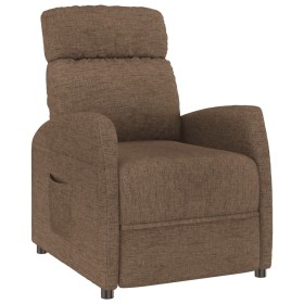 vidaXL Relaxsessel Braun Stoff