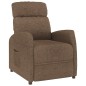 vidaXL Relaxsessel Braun Stoff vidaXL Relaxsessel Braun Stoff