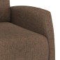 vidaXL Relaxsessel Braun Stoff vidaXL Relaxsessel Braun Stoff