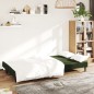 vidaXL Schlafsofa 2-Sitzer Dunkelgrün Samt vidaXL Schlafsofa 2-Sitzer Dunkelgrün Samt
