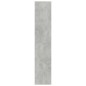 vidaXL Bücherregal 4 Fächer Betongrau 80x30x151,5 cm Holzwerkstoff vidaXL Bücherregal 4 Fächer Betongrau 80x30x151,5 cm Holzwerkstoff