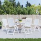 vidaXL Gartenstuhl-Kissen 6 Stk. Taupe 40x40x3 cm Oxford-Gewebe