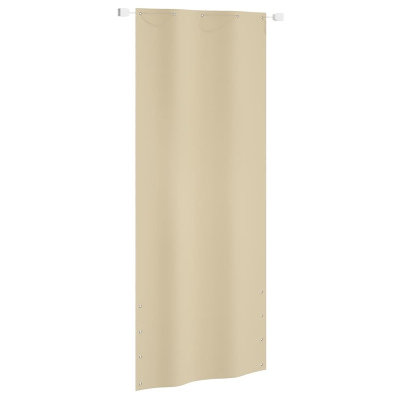 vidaXL Balkon-Sichtschutz Beige 100x240 cm Oxford-Gewebe vidaXL Balkon-Sichtschutz Beige 100x240 cm Oxford-Gewebe