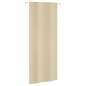 vidaXL Balkon-Sichtschutz Beige 100x240 cm Oxford-Gewebe vidaXL Balkon-Sichtschutz Beige 100x240 cm Oxford-Gewebe