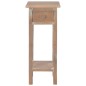 vidaXL Beistelltisch Braun 27 x 27 x 65,5 cm Holz vidaXL Beistelltisch Braun 27 x 27 x 65,5 cm Holz