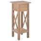vidaXL Beistelltisch Braun 27 x 27 x 65,5 cm Holz vidaXL Beistelltisch Braun 27 x 27 x 65,5 cm Holz