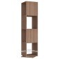 vidaXL Drehregal Sonoma-Eiche 34,5x34,5x147,5 cm Holzwerkstoff vidaXL Drehregal Sonoma-Eiche 34,5x34,5x147,5 cm Holzwerkstoff
