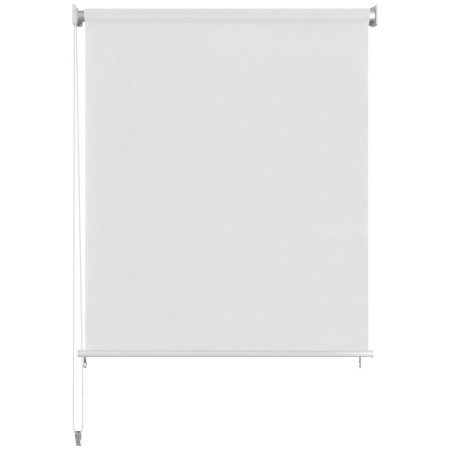 vidaXL Außenrollo 140 x 230 cm Weiß