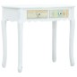 vidaXL Konsolentisch Weiß 80 x 40 x 74 cm Holz vidaXL Konsolentisch Weiß 80 x 40 x 74 cm Holz