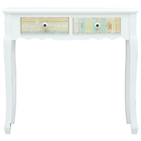 vidaXL Konsolentisch Weiß 80 x 40 x 74 cm Holz
