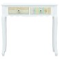 vidaXL Konsolentisch Weiß 80 x 40 x 74 cm Holz vidaXL Konsolentisch Weiß 80 x 40 x 74 cm Holz