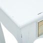 vidaXL Konsolentisch Weiß 80 x 40 x 74 cm Holz vidaXL Konsolentisch Weiß 80 x 40 x 74 cm Holz