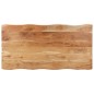 vidaXL Esstisch mit Baumkanten 160x80x75 cm Massivholz Akazie vidaXL Esstisch mit Baumkanten 160x80x75 cm Massivholz Akazie