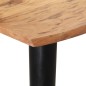vidaXL Esstisch mit Baumkanten 160x80x75 cm Massivholz Akazie vidaXL Esstisch mit Baumkanten 160x80x75 cm Massivholz Akazie