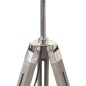 vidaXL Stativlampe Grau und Weiß Teak Massivholz 141 cm vidaXL Stativlampe Grau und Weiß Teak Massivholz 141 cm