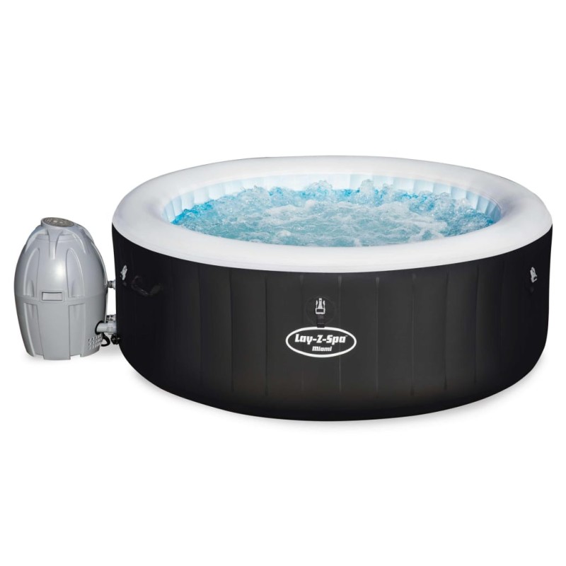 Bestway Lay-Z-Spa Whirlpool Miami Air Jet Aufblasbar Bestway Lay-Z-Spa Whirlpool Miami Air Jet Aufblasbar