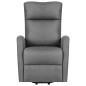 vidaXL Massagesessel mit Aufstehhilfe Hellgrau Stoff vidaXL Massagesessel mit Aufstehhilfe Hellgrau Stoff