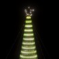 vidaXL Weihnachtsbaum Kegelform 1544 LEDs Kaltweiß 500 cm vidaXL Weihnachtsbaum Kegelform 1544 LEDs Kaltweiß 500 cm