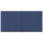 vidaXL Wandpaneele 12 Stk. Blau 30x15 cm Stoff 0,54 m² vidaXL Wandpaneele 12 Stk. Blau 30x15 cm Stoff 0,54 m²