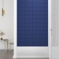 vidaXL Wandpaneele 12 Stk. Blau 30x15 cm Stoff 0,54 m² vidaXL Wandpaneele 12 Stk. Blau 30x15 cm Stoff 0,54 m²