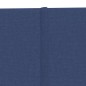 vidaXL Wandpaneele 12 Stk. Blau 90x15 cm Stoff 1,62 m² vidaXL Wandpaneele 12 Stk. Blau 90x15 cm Stoff 1,62 m²