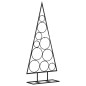 vidaXL Metall-Weihnachtsbaum für Dekorationen Schwarz 90 cm vidaXL Metall-Weihnachtsbaum für Dekorationen Schwarz 90 cm