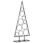 vidaXL Metall-Weihnachtsbaum für Dekorationen Schwarz 90 cm vidaXL Metall-Weihnachtsbaum für Dekorationen Schwarz 90 cm