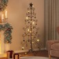 vidaXL Metall-Weihnachtsbaum für Dekorationen Schwarz 180 cm vidaXL Metall-Weihnachtsbaum für Dekorationen Schwarz 180 cm