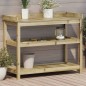 vidaXL Pflanztisch Ablagen 108x45x86,5 cm Imprägniertes Kiefernholz vidaXL Pflanztisch Ablagen 108x45x86,5 cm Imprägniertes Kiefernholz