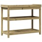 vidaXL Pflanztisch Ablagen 108x45x86,5 cm Imprägniertes Kiefernholz vidaXL Pflanztisch Ablagen 108x45x86,5 cm Imprägniertes Kiefernholz