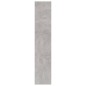 vidaXL Bücherregal 4 Fächer Betongrau 60x30x151,5 cm Holzwerkstoff vidaXL Bücherregal 4 Fächer Betongrau 60x30x151,5 cm Holzwerkstoff