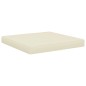 vidaXL Palettenkissen 60x61,5x6 cm Creme Stoff vidaXL Palettenkissen 60x61,5x6 cm Creme Stoff