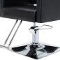 vidaXL Friseurstuhl Kunstleder Schwarz vidaXL Friseurstuhl Kunstleder Schwarz