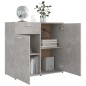 vidaXL Sideboard Betongrau 80x36x75 cm Holzwerkstoff vidaXL Sideboard Betongrau 80x36x75 cm Holzwerkstoff