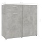 vidaXL Sideboard Betongrau 80x36x75 cm Holzwerkstoff vidaXL Sideboard Betongrau 80x36x75 cm Holzwerkstoff