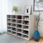 vidaXL Schuhregal Holzwerkstoff 92x30x67,5 cm Weiß vidaXL Schuhregal Holzwerkstoff 92x30x67,5 cm Weiß