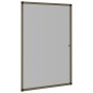vidaXL Insektenschutz für Fenster Braun 80x120 cm vidaXL Insektenschutz für Fenster Braun 80x120 cm