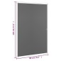 vidaXL Insektenschutz für Fenster Braun 80x120 cm vidaXL Insektenschutz für Fenster Braun 80x120 cm