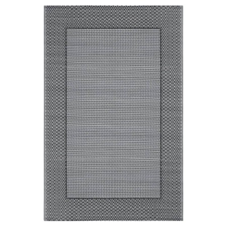 vidaXL Outdoor-Teppich Grau 120x180 cm PP