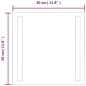 vidaXL LED-Badspiegel 30x30 cm vidaXL LED-Badspiegel 30x30 cm