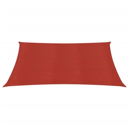 vidaXL Sonnensegel 160 g/m² Rot 2x2 m HDPE