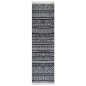 vidaXL Teppich Schwarz und Weiß 80x300 cm Baumwolle vidaXL Teppich Schwarz und Weiß 80x300 cm Baumwolle