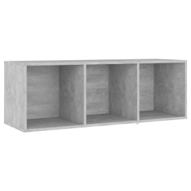 vidaXL TV-Schrank Betongrau 107x35x37 cm Holzwerkstoff