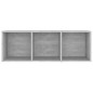 vidaXL TV-Schrank Betongrau 107x35x37 cm Holzwerkstoff vidaXL TV-Schrank Betongrau 107x35x37 cm Holzwerkstoff