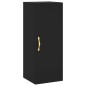 vidaXL Highboard Schwarz 34,5x34x180 cm Holzwerkstoff vidaXL Highboard Schwarz 34,5x34x180 cm Holzwerkstoff
