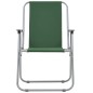 vidaXL Klappbare Campingstühle 2 Stück 52 x 59 x 80 cm Grün vidaXL Klappbare Campingstühle 2 Stück 52 x 59 x 80 cm Grün
