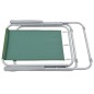 vidaXL Klappbare Campingstühle 2 Stück 52 x 59 x 80 cm Grün vidaXL Klappbare Campingstühle 2 Stück 52 x 59 x 80 cm Grün