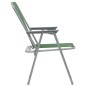 vidaXL Klappbare Campingstühle 2 Stück 52 x 59 x 80 cm Grün vidaXL Klappbare Campingstühle 2 Stück 52 x 59 x 80 cm Grün