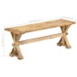 vidaXL Flurbank 120 x 35 x 45 cm Massivholz Mango vidaXL Flurbank 120 x 35 x 45 cm Massivholz Mango