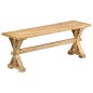 vidaXL Flurbank 120 x 35 x 45 cm Massivholz Mango vidaXL Flurbank 120 x 35 x 45 cm Massivholz Mango